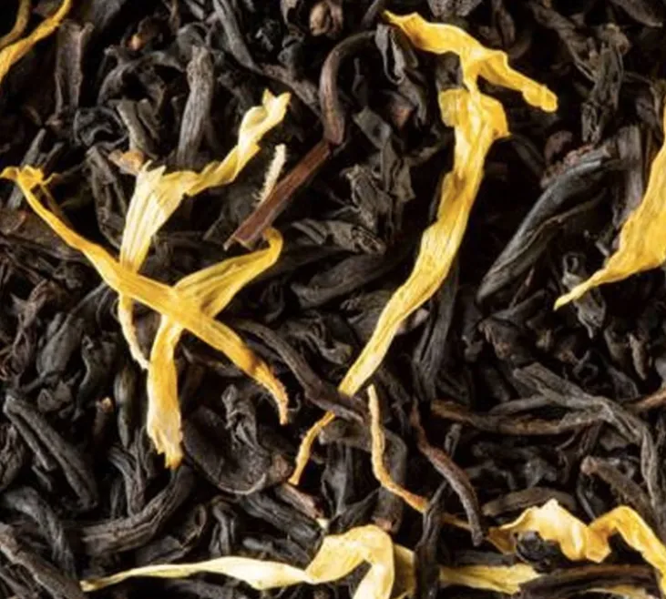 Thé Noir Abricot Toscane - Vrac 100 g - DAMMANN FRÈRES