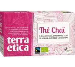 Thé Noir Chaï Bio & Equitable - 20 sachets - Terra Etica