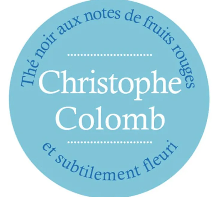 Thé Noir Christophe Colomb - 20 sachets - COMPTOIR FRANÇAIS DU THÉ