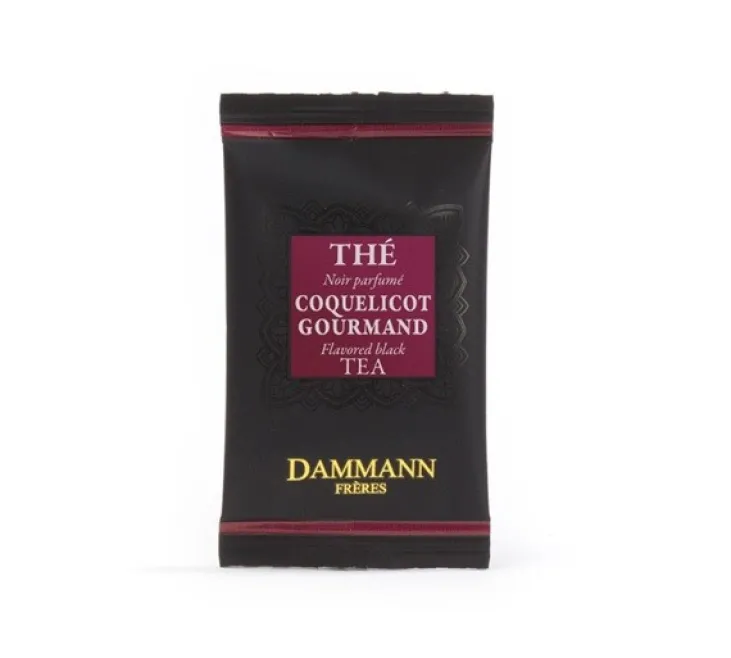 Thé Noir Coquelicot Gourmand - 24 sachets - DAMMANN FRÈRES