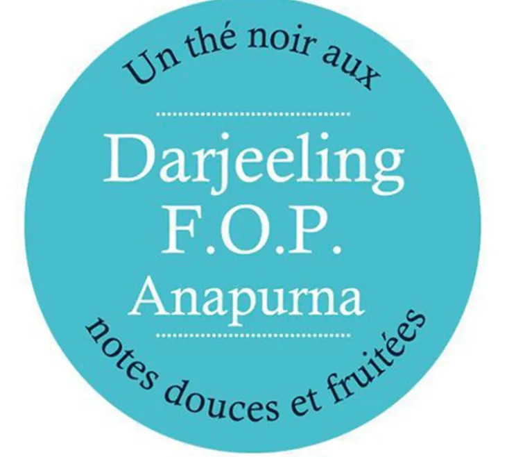 Thé Noir Darjeeling FOP - Boite 20 sachets - COMPTOIR FRANÇAIS DU THÉ
