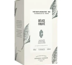 Thé Noir Délice Fruité Bio - 20 sachets - GEORGE CANNON