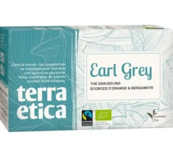 Thé Noir Earl Grey Bio & Equitable - 20 sachets - Terra Etica