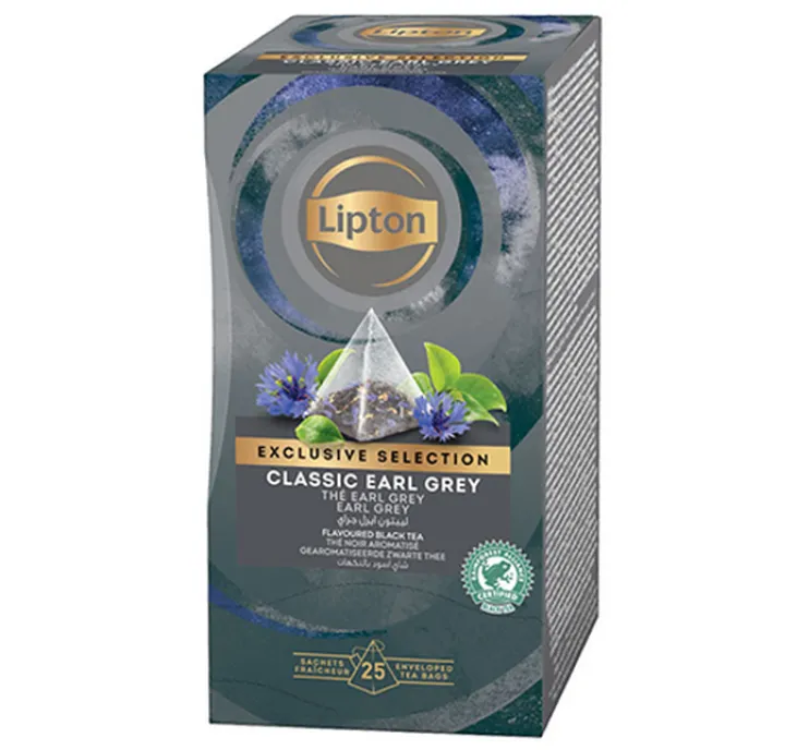 Thé Noir Earl Grey Exclusive Sélection - 25 Sachets - LIPTON