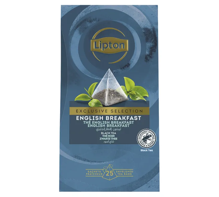 Thé Noir English Breakfast Exclusive Sélection - 25 sachets - LIPTON