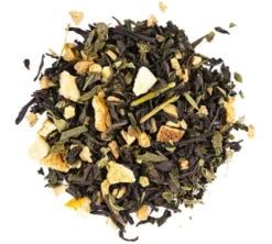 Thé Noir et Vert Délicatesse de Syracuse Nina Métayer - Vrac 100 g - COMPTOIR FRANÇAIS DU THÉ