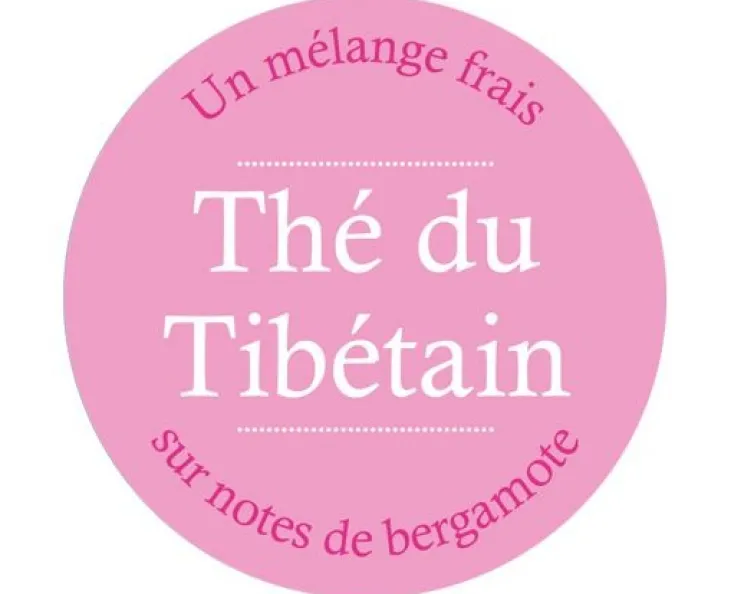 Thé Noir et Vert Thé du Tibétain - Vrac 200 g - COMPTOIR FRANÇAIS DU THÉ
