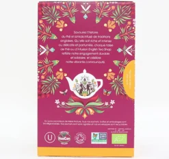 Thé Noir Gingembre Pêche Bio - 20 sachets - ENGLISH TEA SHOP