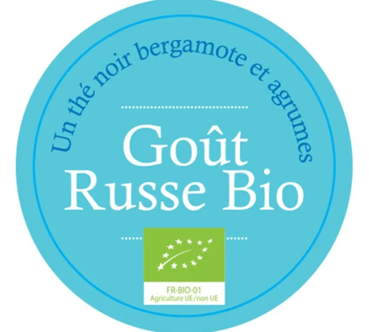 Thé Noir Goût Russe Bio - Vrac 200 g - COMPTOIR FRANÇAIS DU THÉ