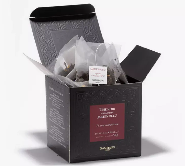 Thé Noir Jardin Bleu - 25 sachets - DAMMANN FRÈRES