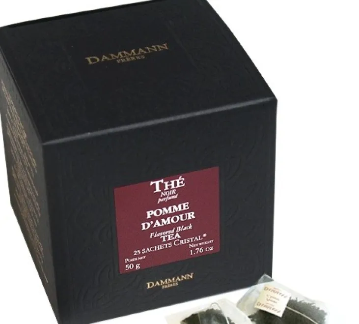 Thé Noir Pomme d'Amour - 25 sachets - DAMMANN FRÈRES