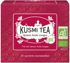 Thé Noir Quatre Fruits Rouges Bio - 20 sachets - KUSMI TEA