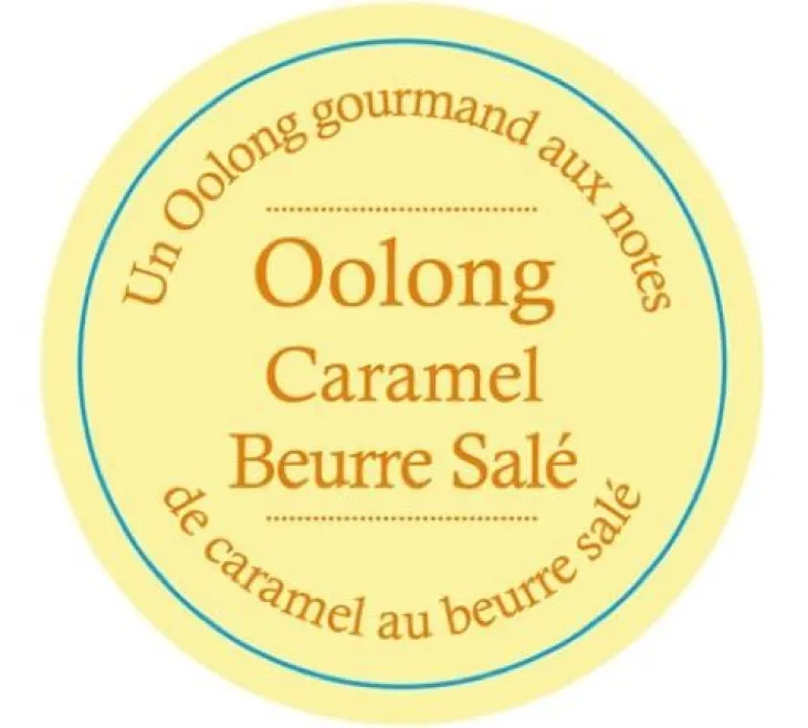 Thé Oolong Caramel Beurre Salé - Vrac 100 g - COMPTOIR FRANÇAIS DU THÉ