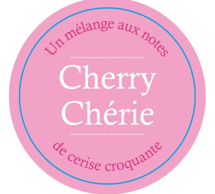 Thé Oolong et Vert Cherry Chérie - Vrac 100 g - COMPTOIR FRANÇAIS DU THÉ