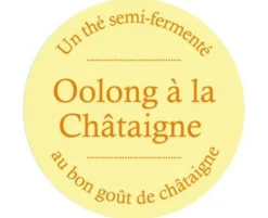 Thé Oolong à la Châtaigne - Vrac 100 g - COMPTOIR FRANÇAIS DU THÉ