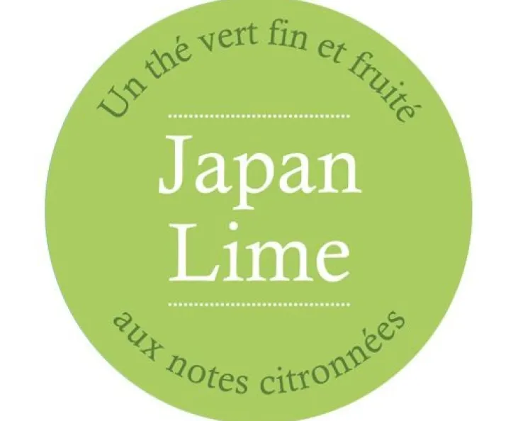 Thé Vert au Citron Thé Japan Lime - Vrac 100 g - COMPTOIR FRANÇAIS DU THÉ