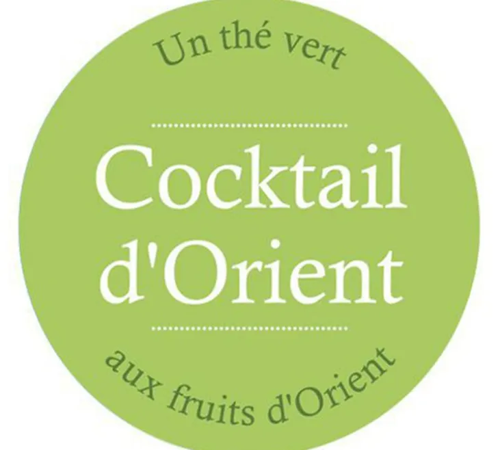 Thé Vert Cocktail d'Orient - 20 sachets - COMPTOIR FRANÇAIS DU THÉ