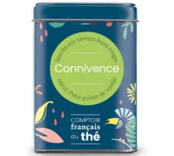 Thé vert Connivence - Boîte 90g - COMPTOIR FRANÇAIS DU THÉ