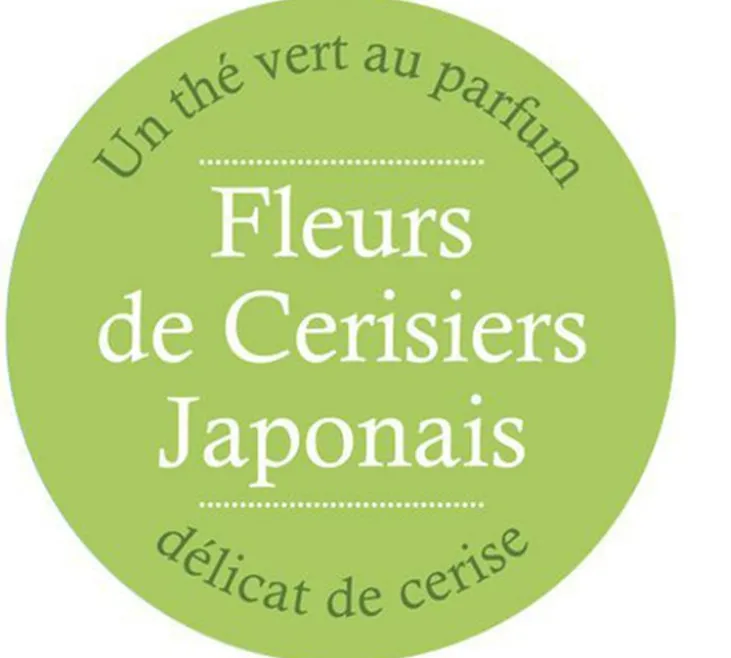 Thé Vert Fleurs de Cerisiers Japonais - Vrac 100 g - COMPTOIR FRANÇAIS DU THÉ
