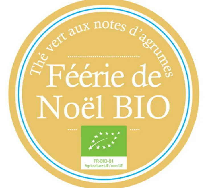 Thé Vert Féérie de Noël Bio - Vrac 100 g - COMPTOIR FRANÇAIS DU THÉ