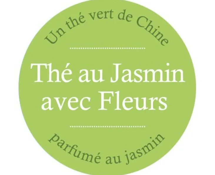 Thé Vert Jasmin avec Fleurs - Vrac 100 g - COMPTOIR FRANÇAIS DU THÉ