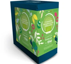 Thé Vert l'Irrésistible Pamplemousse Detox Bio - 20 sachets - COMPTOIR FRANÇAIS DU THÉ