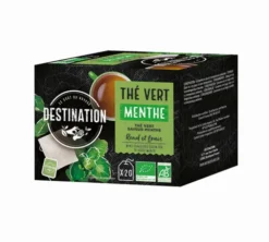 Thé Vert Menthe Bio - 20 sachets - DESTINATION