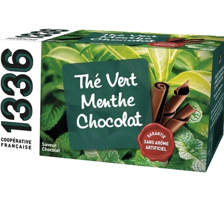Thé Vert Menthe Chocolat - 20 sachets - 1336 (SCOP TI)
