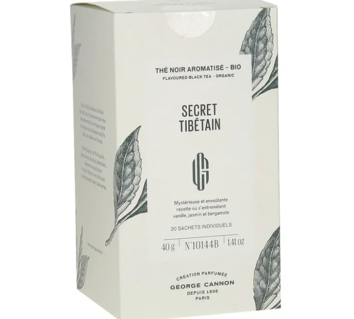 Thé Vert Secret Tibétain Bio - 20 sachets - GEORGE CANNON