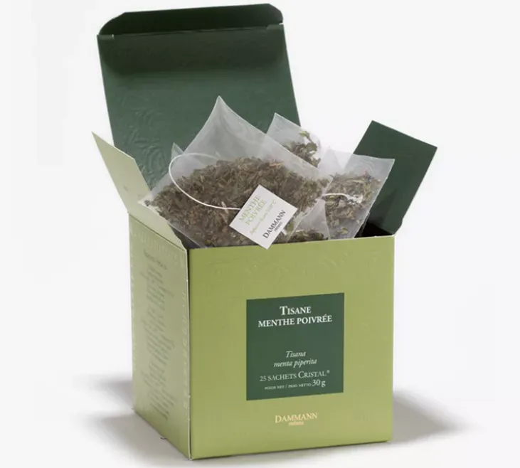 Tisane Menthe Poivrée Herboristerie d'Orgeval - 25 sachets - DAMMANN FRÈRES