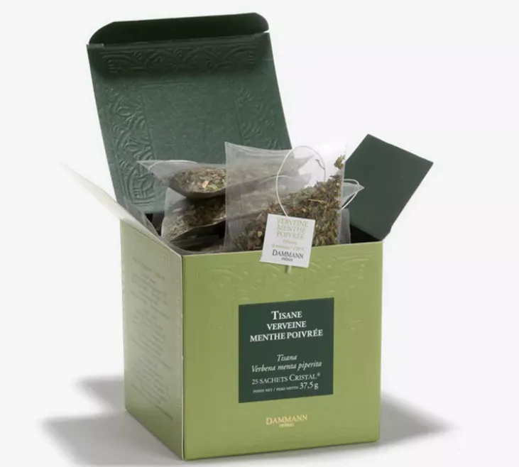 Tisane Verveine Menthe Herboristerie d'Orgeval - 25 sachets - DAMMANN FRÈRES
