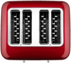 Toaster KitchenAid 5KMT4205ECA Artisan rouge Pomme d'Amour - 4 fentes