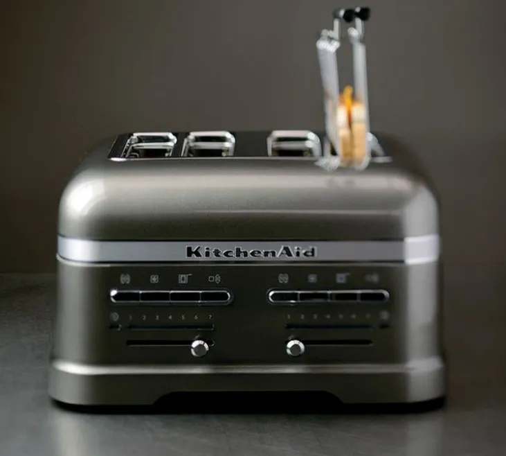 Toaster KitchenAid 5KMT4205EMS Artisan 4 tranches Gris Etain