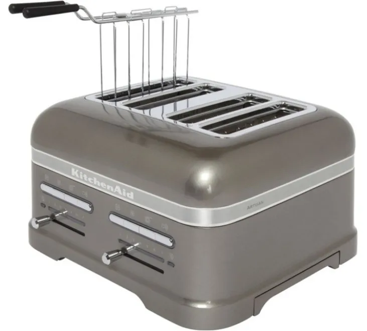 Toaster KitchenAid 5KMT4205EMS Artisan 4 tranches Gris Etain