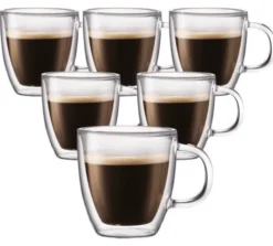 Verres double paroi BODUM - Bistro 6x15cl