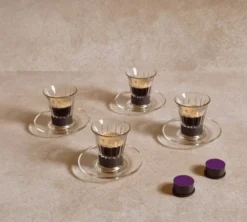 4 verres espresso - Pack Express Timeless Rise - Delta Q
