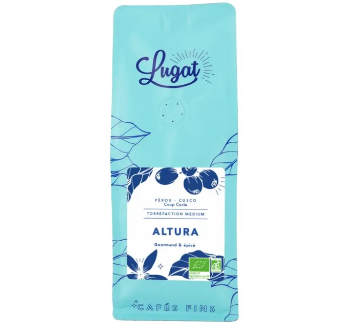 4 x 250 g - Café en grain - Altura Bio - LUGAT
