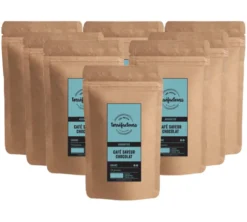 8 x 125 g - Café en grain - Aromatisé saveur Chocolat - LES PETITS TORRÉFACTEURS