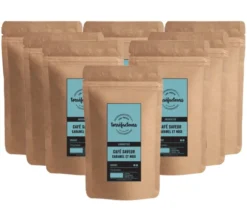 8 x 125 g - Café en grain - Aromatisé saveur Caramel & Noix - LES PETITS TORRÉFACTEURS