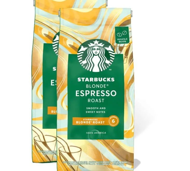 2 x 450 g - Café en grain - Blonde Espresso Roast - STARBUCKS