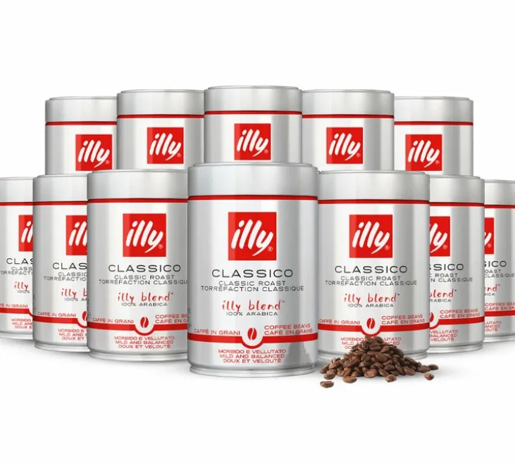 12 x 250 g - Café en grain - Classico - ILLY