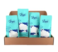 4 x 250 g - Café en grain - Coffret Découverte - LUGAT