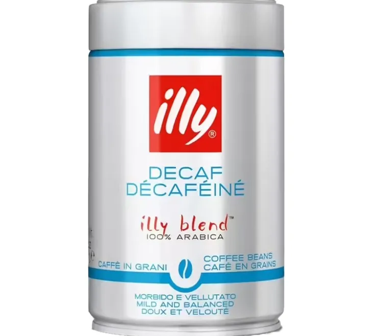 4 x 250 g - Café en grain - Décaféiné Torréfaction Classico - ILLY