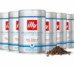 6 x 250g - Café en grain - Décaféiné Torréfaction Classico - ILLY