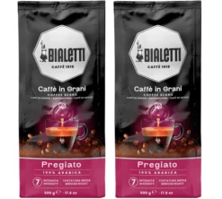 2 x 500 g - Café en grain - Esperto Pregiato - BIALETTI