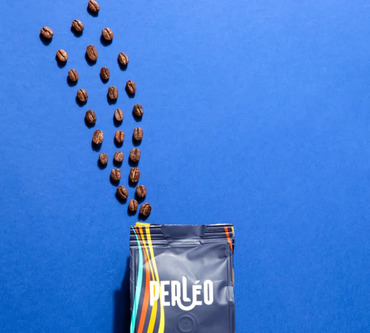 2 x 250 g - Café en grain - Forte - PERLÉO