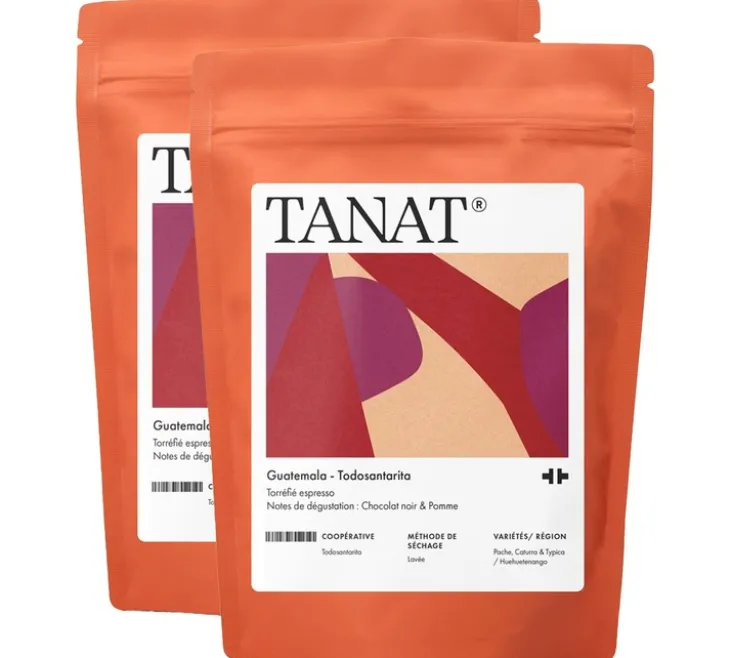 2 x 200 g - Café en grain - Guatemala Todosantarita - TANAT