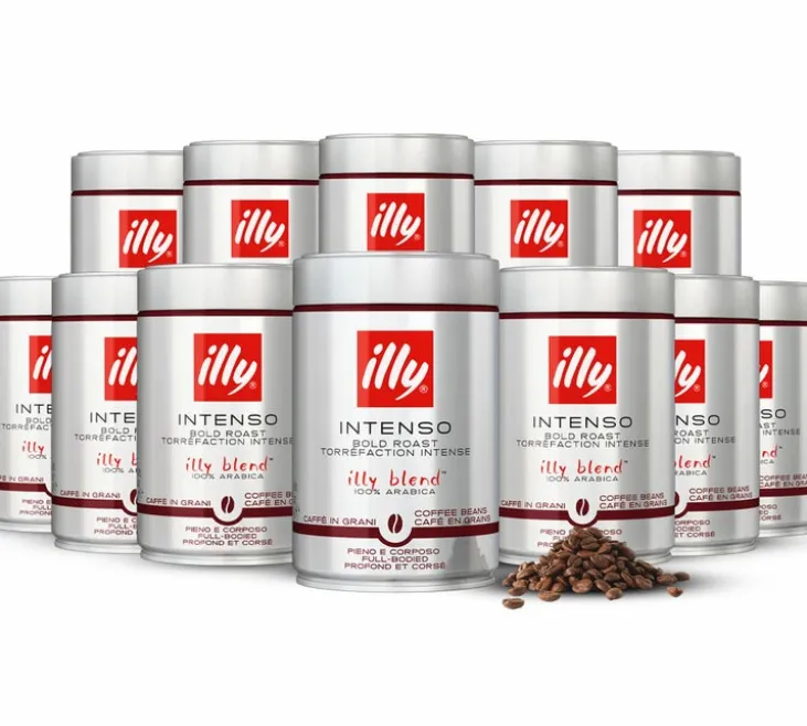 12 x 250 g - Café en grain - Intenso - ILLY
