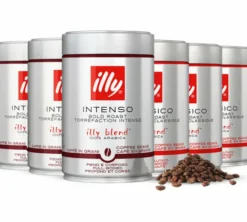 6 x 250 g - Café en grain - Pack Classico & Intenso - ILLY
