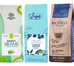 3 x 250 g - Café en grain - Pack Décaféinés Doux et Fruités - MAXICOFFEE
